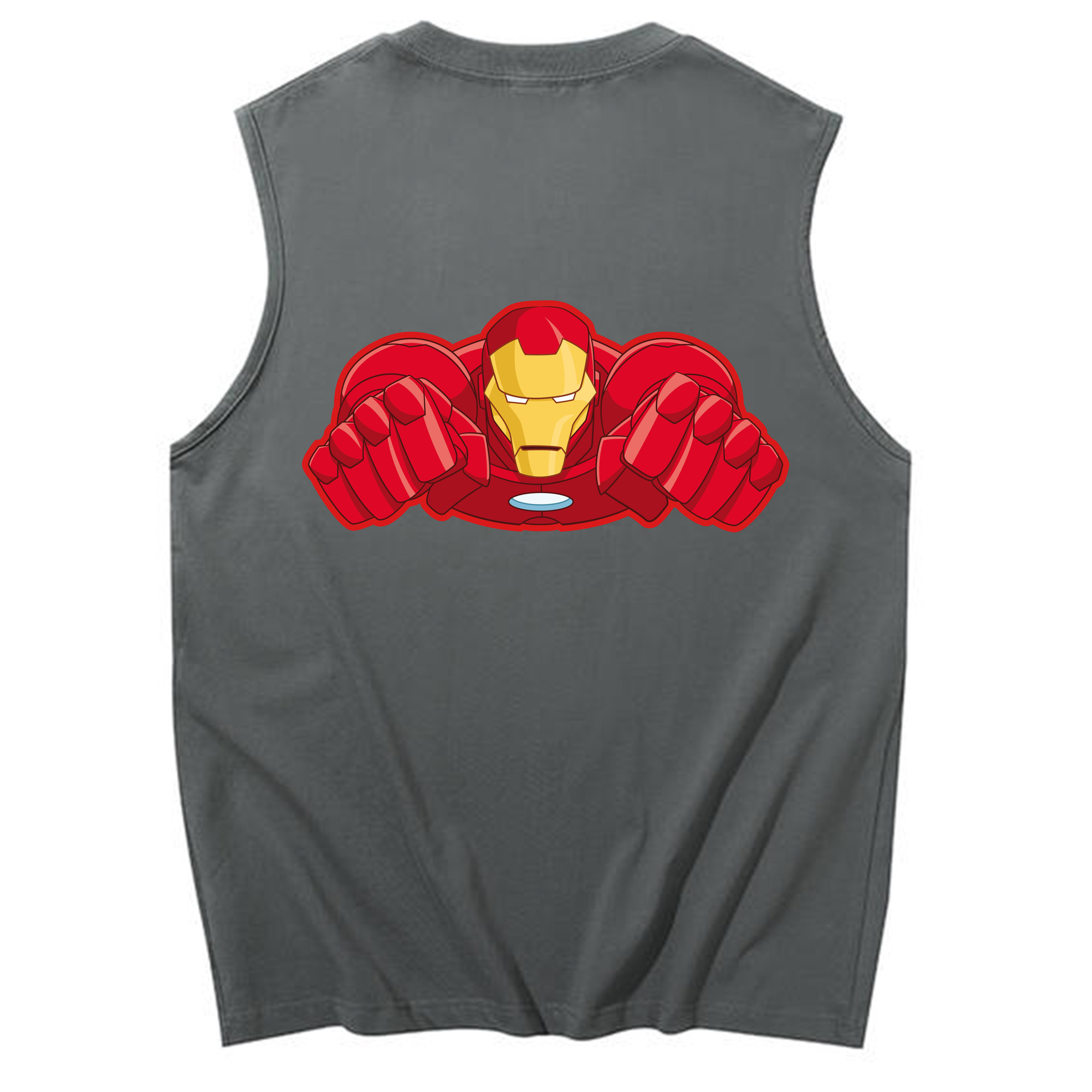 （画像用） アベンジャーズ The Avengers コットン100％タンクトップ（背面プリント）
